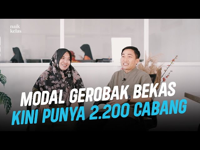 Couplepreneur Bangun Usaha Modal Gerobak Bekas: Kini Berhasil Jadi Pengusaha Naik Kelas