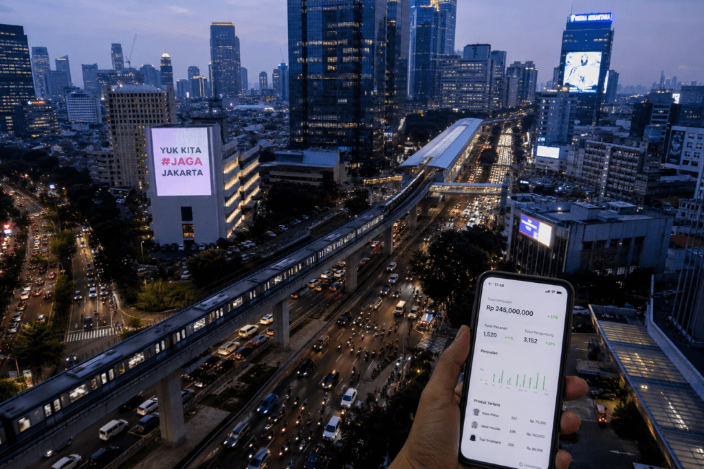 Ekonomi digital Indonesia membuka jalan bagi jutaan entrepreneur baru.