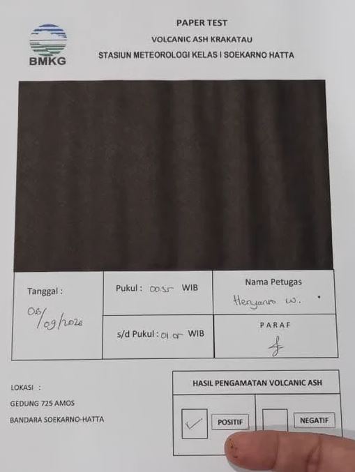 Paper Test Soetta Sempat Positif Abu Vulkanik, Apa yang Sebenarnya Terjadi di Bandara? 1 paper test